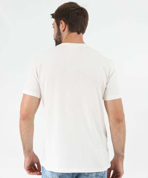 Camiseta Masculina Rick And Morty Warner Bros Off White