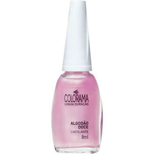 Image_Esmalte Colorama Cintilante Algodão Doce 8ml