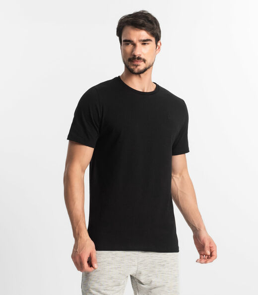 Image_Camiseta Masculina Básica Diametro Preto