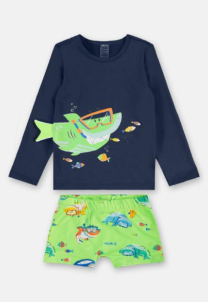 Conjunto de Praia Infantil Menino Up Baby