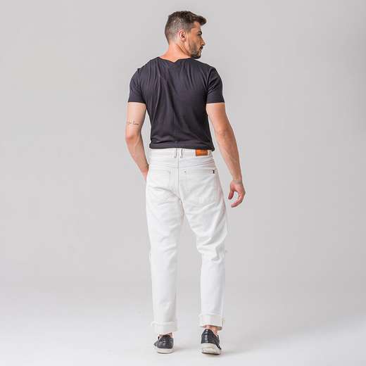Calça Relaxed Jeans Masculina Moderna Zune