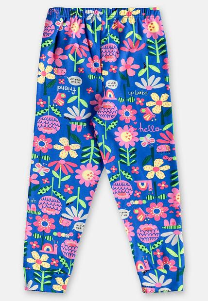 Pijama Longo Infantil Unissex Suedine Up Baby
