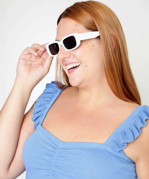 Óculos de Sol Feminino Quadrado Marisa