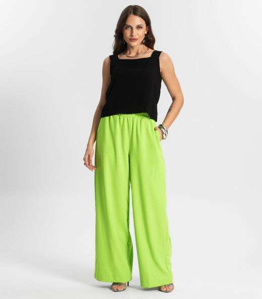 Calça Feminina Pantalona Endless Verde