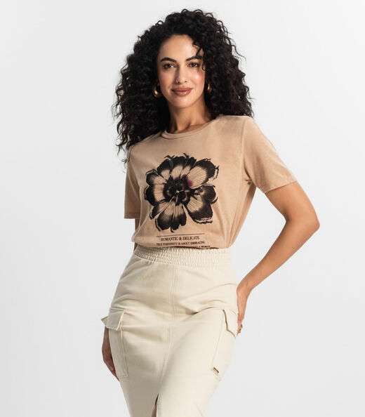 Image_T-shirt Feminina Rovitex Marrom