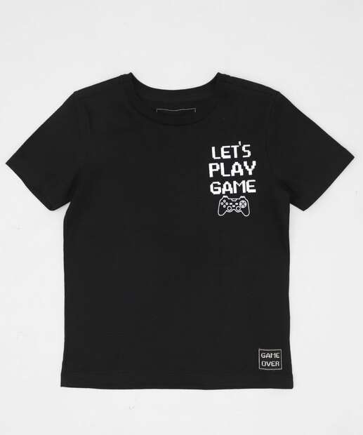 Image_Camiseta Infantil Estampa Gamer MR Tam 4 a 10