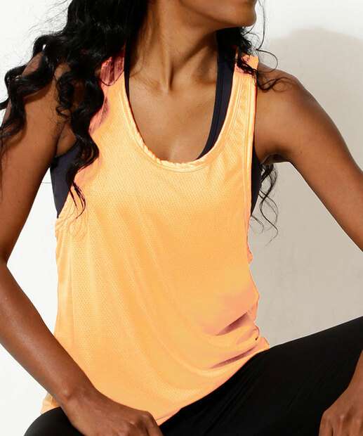 Blusa Regata Feminina Fitness Nadador Marisa
