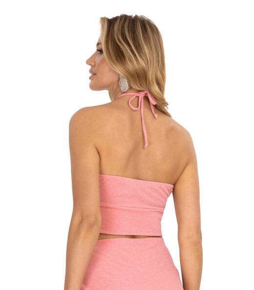 Top Feminino De Alça Endless Rosa