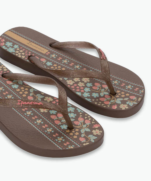 Chinelo Ipanema Feminino Oasis Marrom