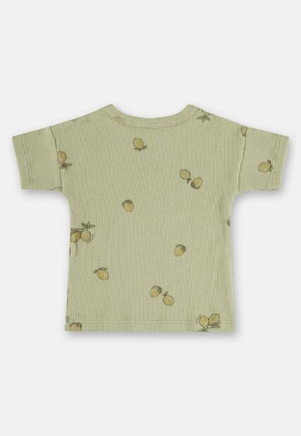 Conjunto Blusa Short Ribana Nature Up Baby