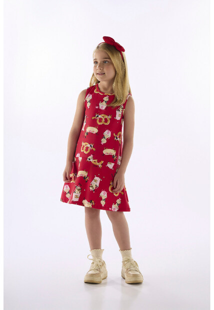 Conjunto Hot Dog Blusão e Vestido Quimby