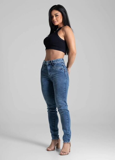Calça Jeans Sawary Levanta Bumbum - 282184