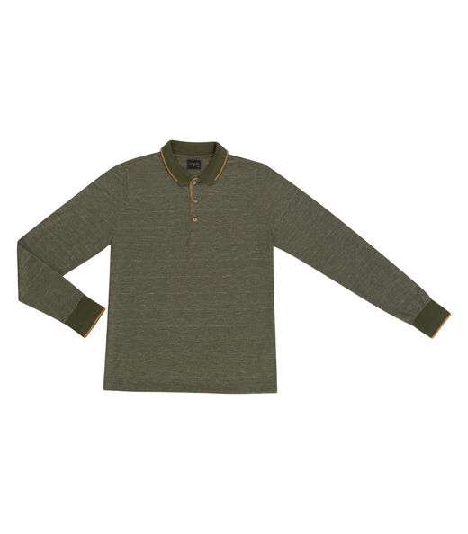 Camisa Polo Masculina Em Meia Malha Diametro Verde