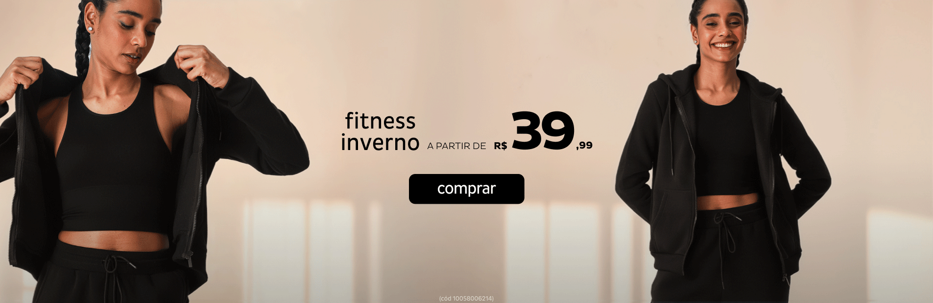 Fitness Inverno a partir de R$39,99