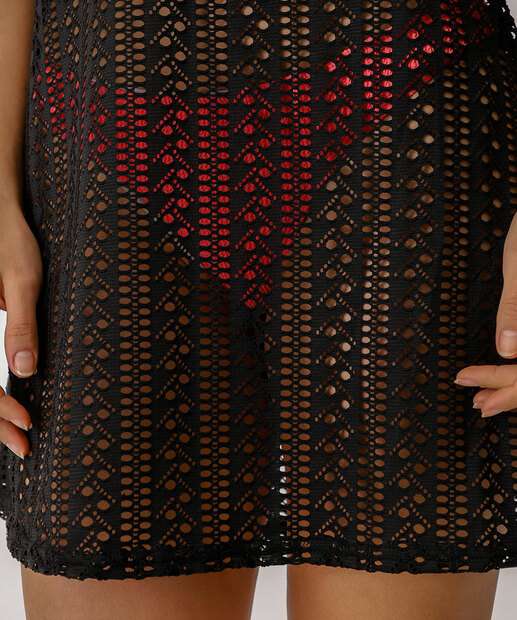  Vestido Saída de Praia Marisa Preto
