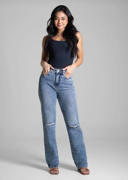 Calça Jeans Sawary Reta - 282486