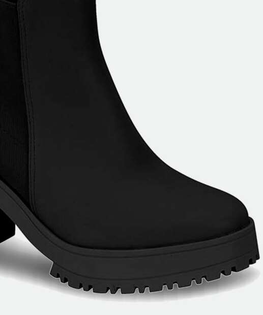 Bota Feminina Chelsea Salto Grosso Vizzano 