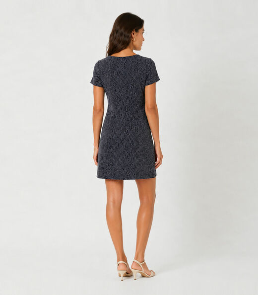 Vestido Feminino Estampado Select Azul