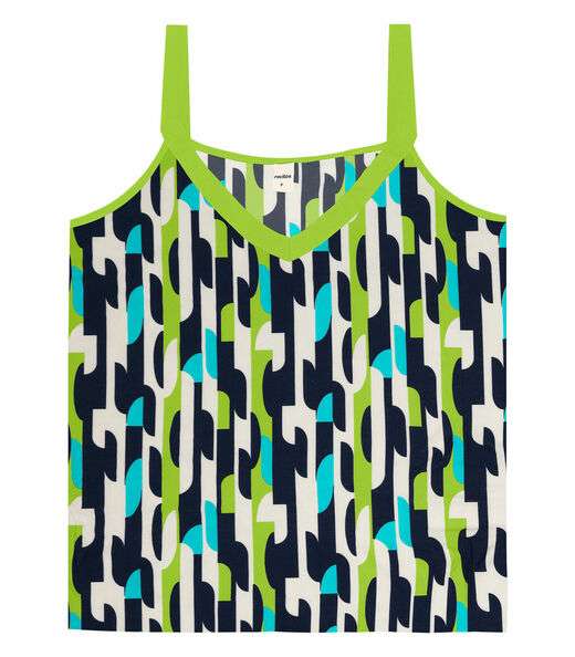 Regata Feminina Estampa Rovitex Verde