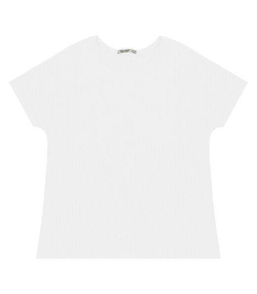 Blusa Feminina Plus Size Secret Glam Branco