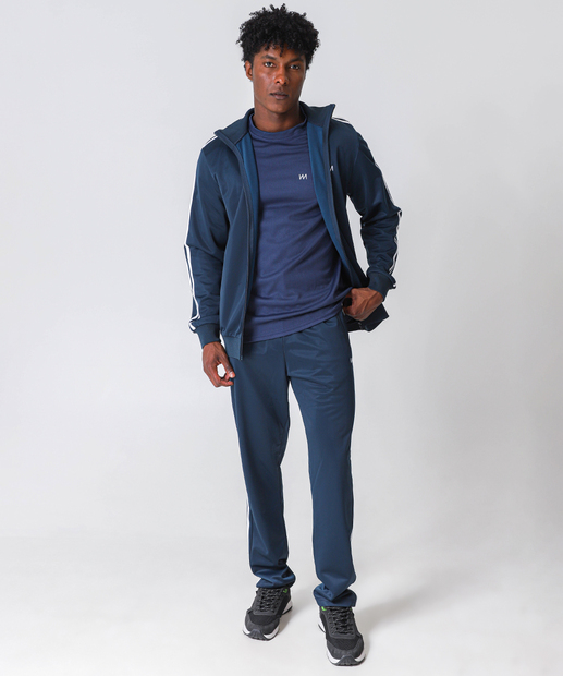 Image_Calça Masculina Helanca Fitness Reta Marisa Azul