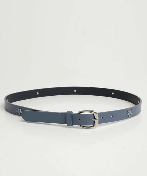 Cinto Feminino Fivela Estrela Marisa Azul