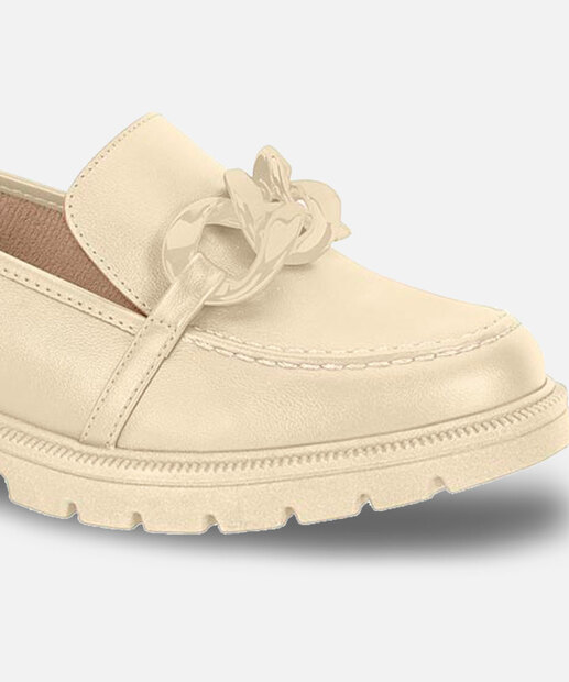 Mocassim Loafer Feminino Tratorado Corrente Beira Rio