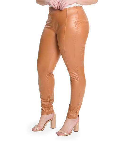 Legging Cirrê Secret Glam Marrom