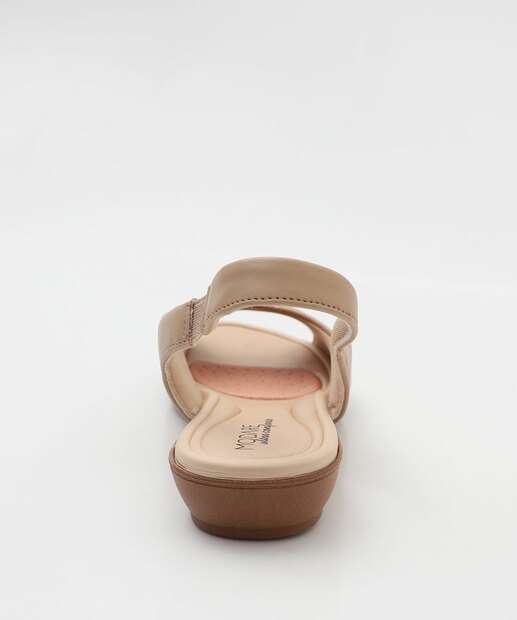 Sandália Feminina Rasteira Modare Bege