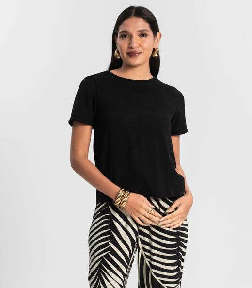 Image_Blusa Manga Curta em Air Flow Rovitex Preto