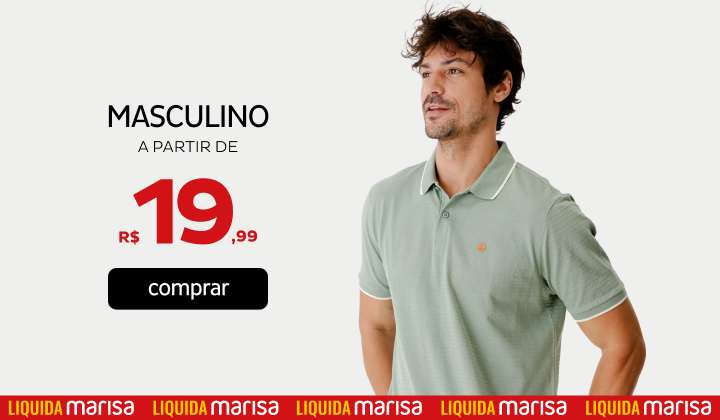 Mascuino a partir de R$19,99