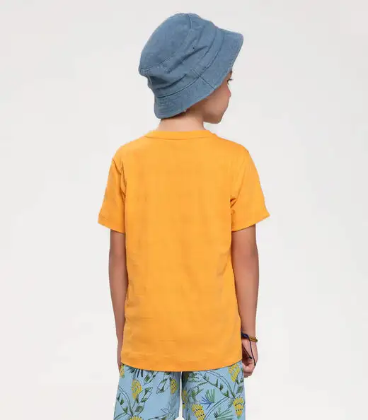 Camiseta Infantil Masculina Trick Nick Amarelo