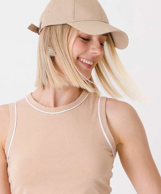 Blusa Regata Feminina Viés Marisa