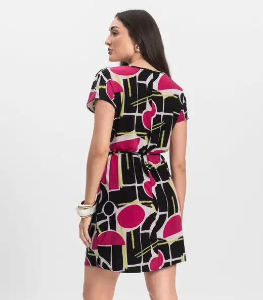 Vestido Feminino Liganete Infinita Cor Preto