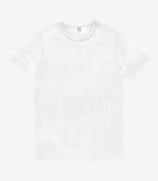Camiseta Básica Unissex Rovitex Branco