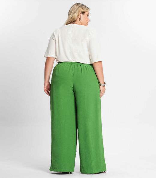 Calça Feminina Plus Size Air Flow Secret Glam Verde