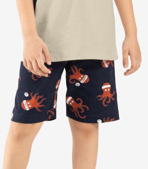 Pijama Infantil Masculino Meia Malha Rovi Kids Bege