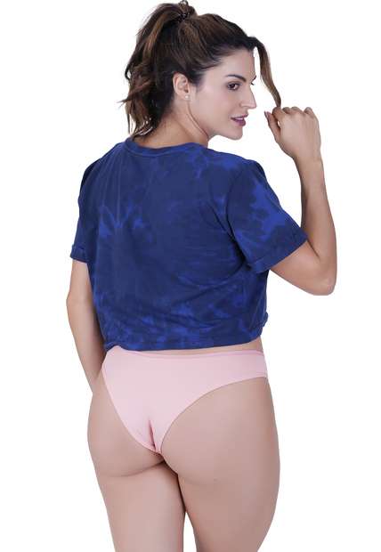 Calcinha Carinhosa Microfibra Concept Lingerie Rosa