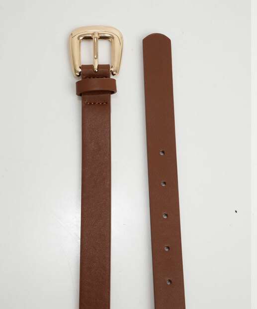 Cinto Feminino Fivela Marisa Marrom