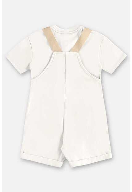 Conjunto com Jardineira e Camiseta Up Baby
