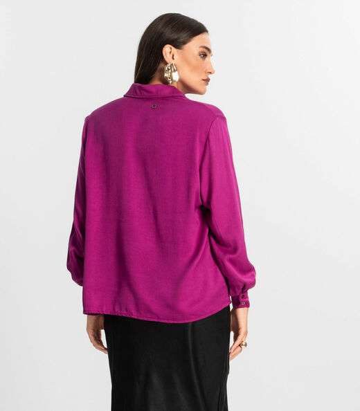 Camisa Feminina Manga Longa Endless Rosa