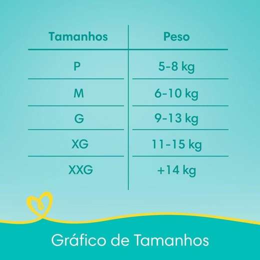 Fralda Pampers Confort Sec XXG 60 Unidades