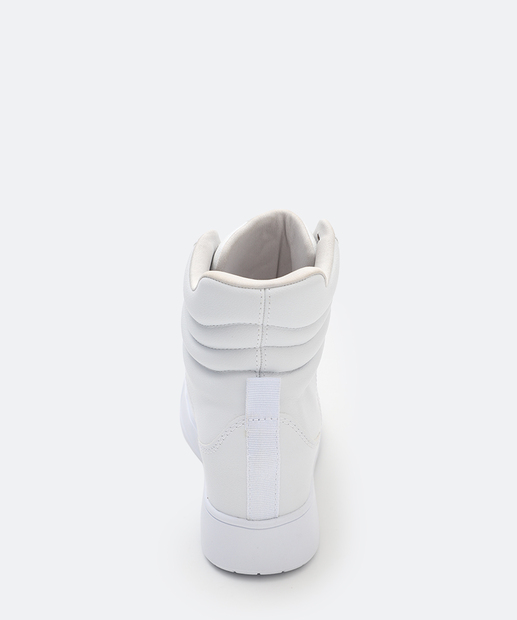 Tênis Feminino Cano Alto Sneaker Ramarim Branco