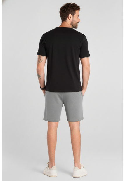 Bermuda Masculina em Moletom Just Basic