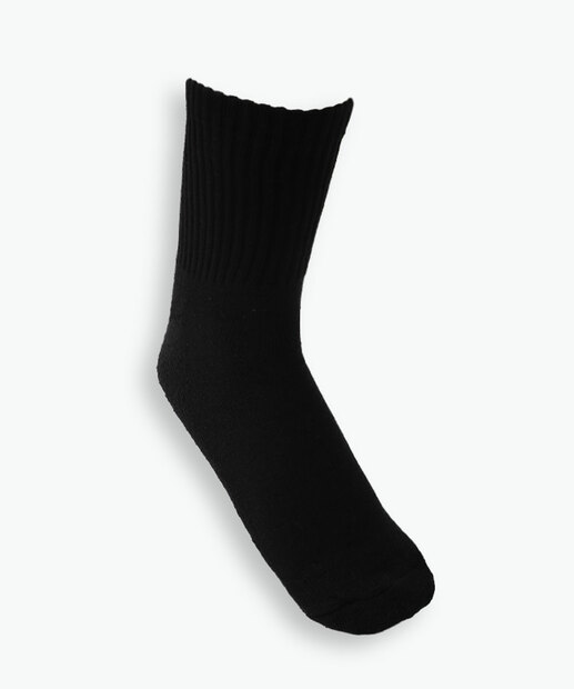 Kit 3 Pares Meias Cano Médio Masculina Marisa Preto