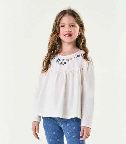 Conjunto Infantil Blusa E Calça Trick Nick Bege