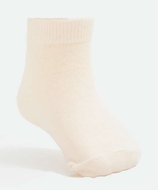 Kit 3 Pares Meias Infantil Cano Curto Estampadas