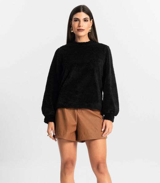 Image_Blusão de Pelo Carneiro Feminino Endless Preto