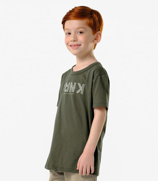 Conjunto Camiseta Com Bermuda Trick Verde