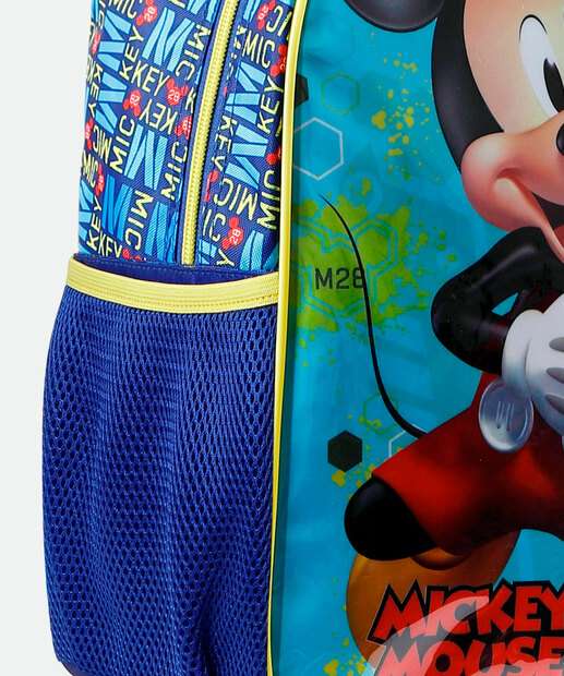 Mochila Mala Com Rodas Infantil Mickey Xeryus 